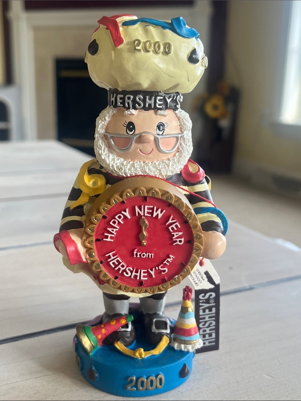 Hershey’s 1999/2000 Happy New Year Elf Collectible Figurine by Kurt S. Adler